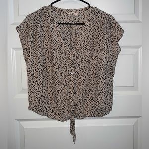 Small cheetah top